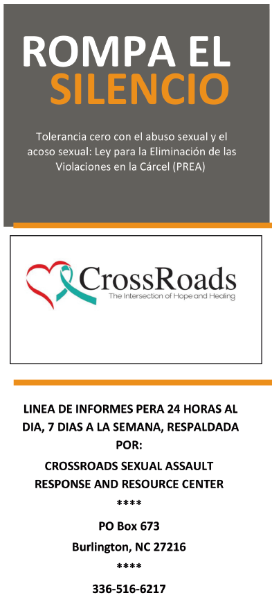PREA Spanish Brochure